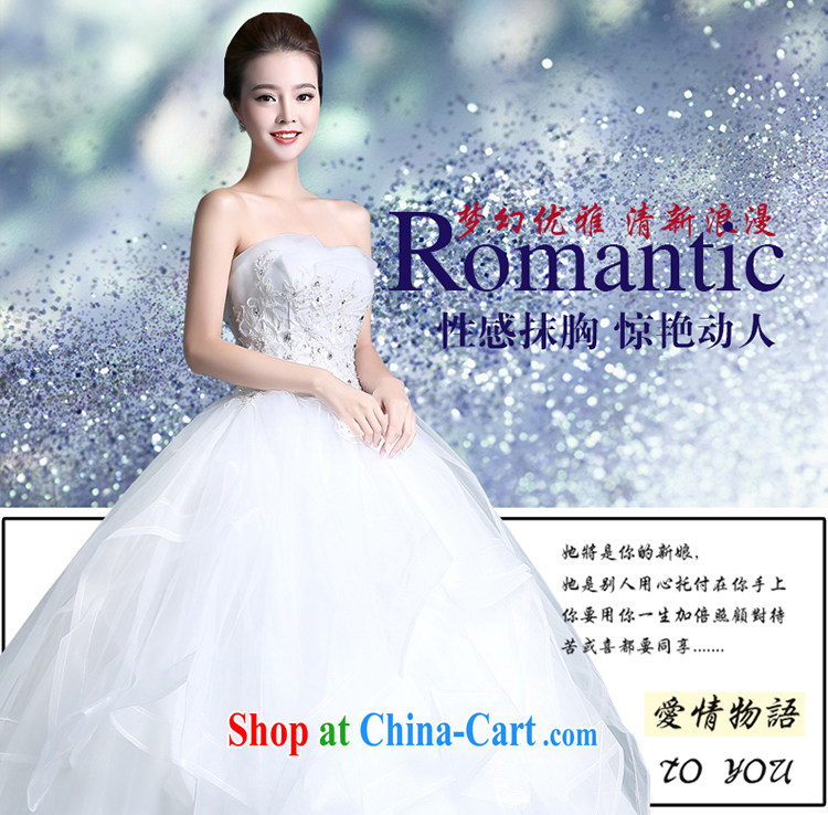 Angel year wedding dresses 2015 new autumn and winter marriages chest bare-white lace straps with graphics thin Korean-style white XXL pictures, price, brand platters! Elections are good character, the national distribution, so why buy now enjoy more preferential! Health