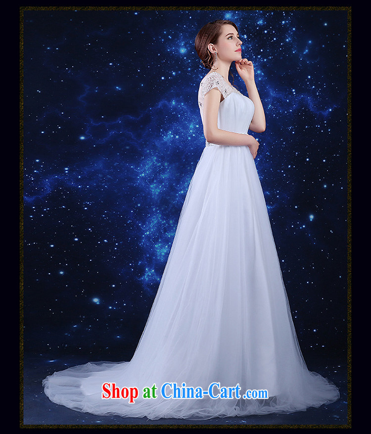 Qi wei summer 2015 new products, Japan, and South Korea wedding dresses dress bridal wedding dress white high waist pregnant wedding double shoulder strap large code graphics thin wood drilling small tail white XXL pictures, price, brand platters! Elections are good character, the national distribution, so why buy now enjoy more preferential! Health