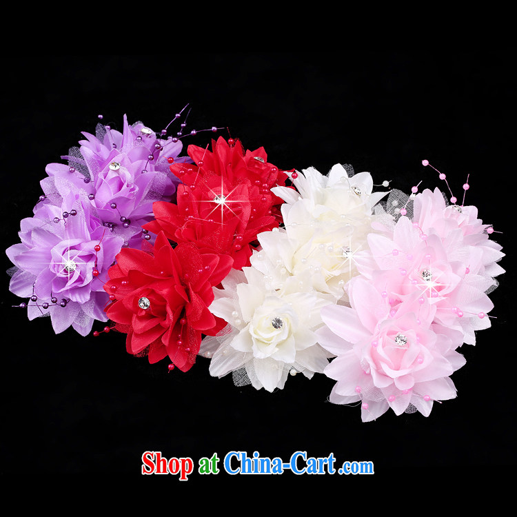 Time Syria rose wood drill brides and flowers flower Korean bridal headdress water drilling marriage hair accessories wedding-jewelry white pictures, price, brand platters! Elections are good character, the national distribution, so why buy now enjoy more preferential! Health