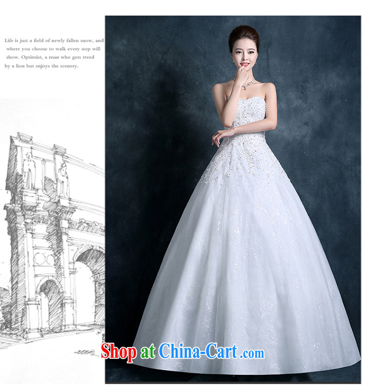 Angel year wedding dresses 2015 new autumn Korean style fashion with bare chest parquet drill large code tie-cultivating graphics thin white XXL pictures, price, brand platters! Elections are good character, the national distribution, so why buy now enjoy more preferential! Health