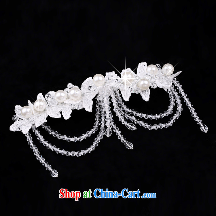 Time his Korean-style handmade lace flowers Pearl headdress bridal Edge Clips, ornaments and flowers wedding jewelry wedding accessories white pictures, price, brand platters! Elections are good character, the national distribution, so why buy now enjoy more preferential! Health