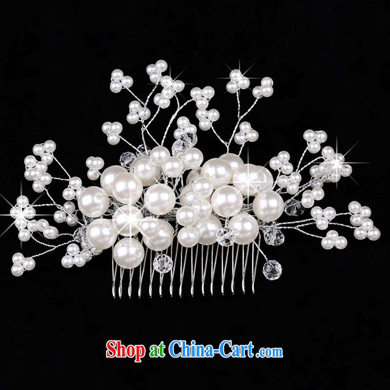 Time his bride's wedding crown the brush edging new show Pearl marriage and take affect jewelry wedding accessories white, time, and shopping on the Internet