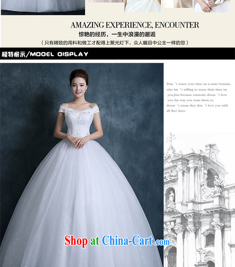 Angel year fall 2015 new stylish Korean wedding dresses simple and cultivating a Field shoulder marriage with bridal wedding white XXL pictures, price, brand platters! Elections are good character, the national distribution, so why buy now enjoy more preferential! Health