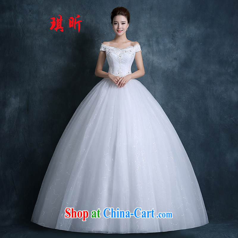 Angel year fall 2015 new stylish Korean wedding dresses simple and cultivating a Field shoulder marriage with bridal wedding white XXL, Qi, and, shopping on the Internet