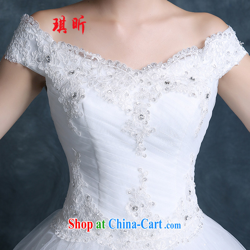 Angel year fall 2015 new stylish Korean wedding dresses simple and cultivating a Field shoulder marriage with bridal wedding white XXL, Qi, and, shopping on the Internet