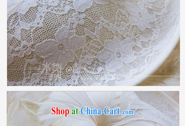 Water dance bridal retro hat feather buds mesh cap head-dress wedding dresses accessories B 0757 gift boxed pictures, price, brand platters! Elections are good character, the national distribution, so why buy now enjoy more preferential! Health