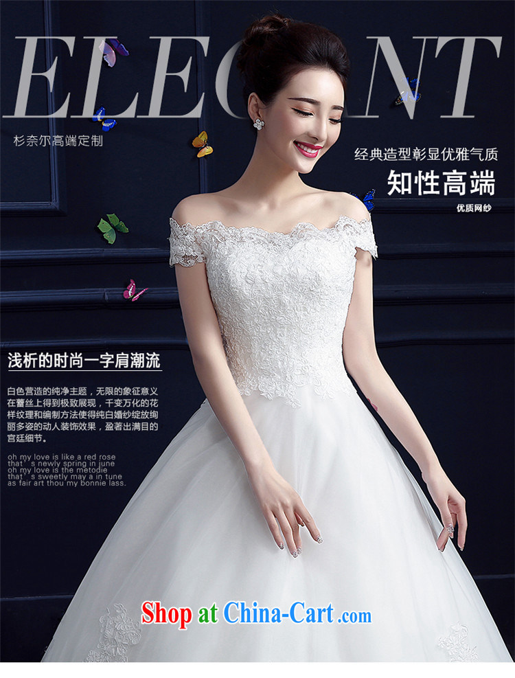 name brands HUNNZ 2015 spring and summer new married Yi, stylish and a shoulder strap standard Korean bridal wedding white with XXL, pictures, price, brand platters! Elections are good character, the national distribution, so why buy now enjoy more preferential! Health