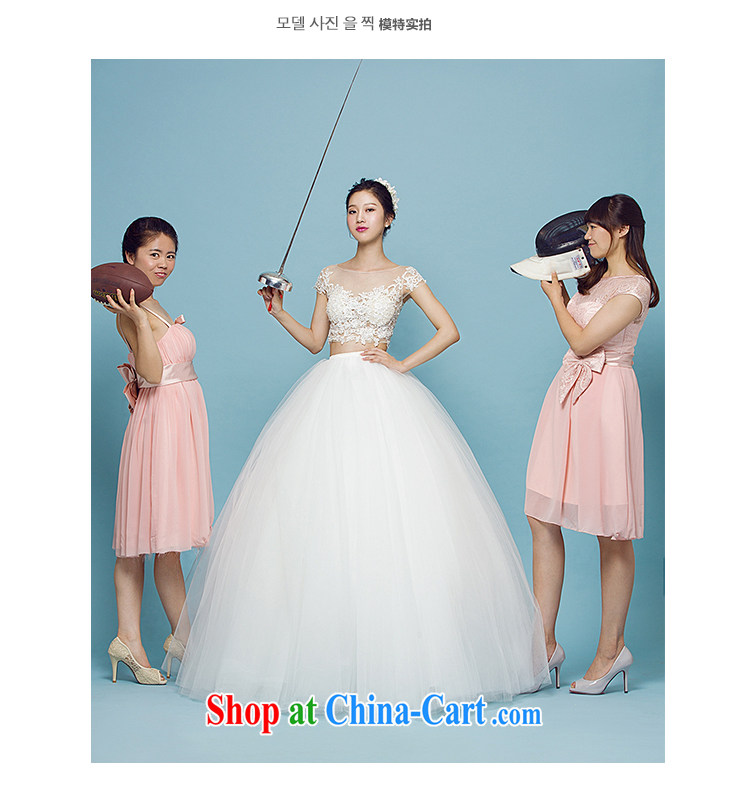 m White high wedding summer 2015 with bare chest beauty graphics thin marriage wedding Korean-style lace shaggy dress wedding ivory L pictures, price, brand platters! Elections are good character, the national distribution, so why buy now enjoy more preferential! Health