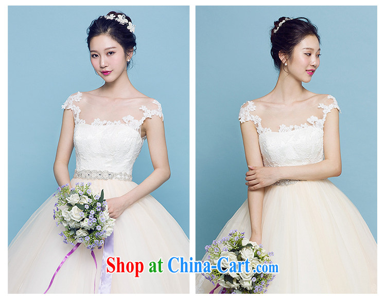 M card Lotus wedding 2015 new summer Korean long-tail wiped his chest bridal wedding lace Korean shoulders wedding ivory L pictures, price, brand platters! Elections are good character, the national distribution, so why buy now enjoy more preferential! Health