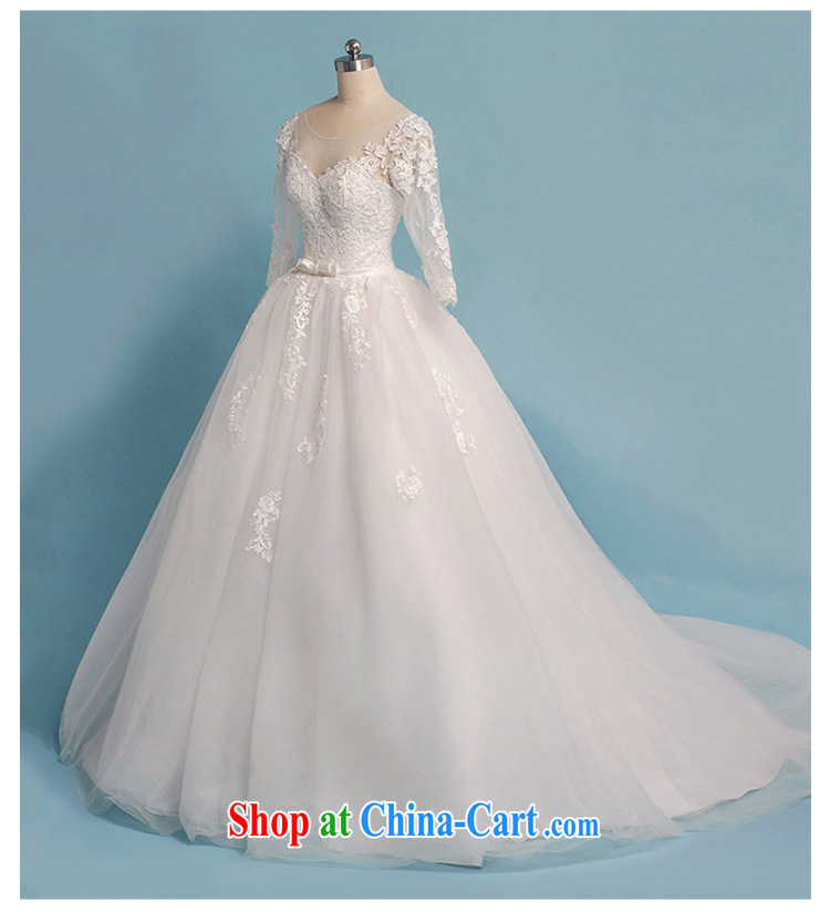 M card lichee wedding 2015 new summer marriages long tail erase chest Korean bridal wedding dresses ivory L pictures, price, brand platters! Elections are good character, the national distribution, so why buy now enjoy more preferential! Health