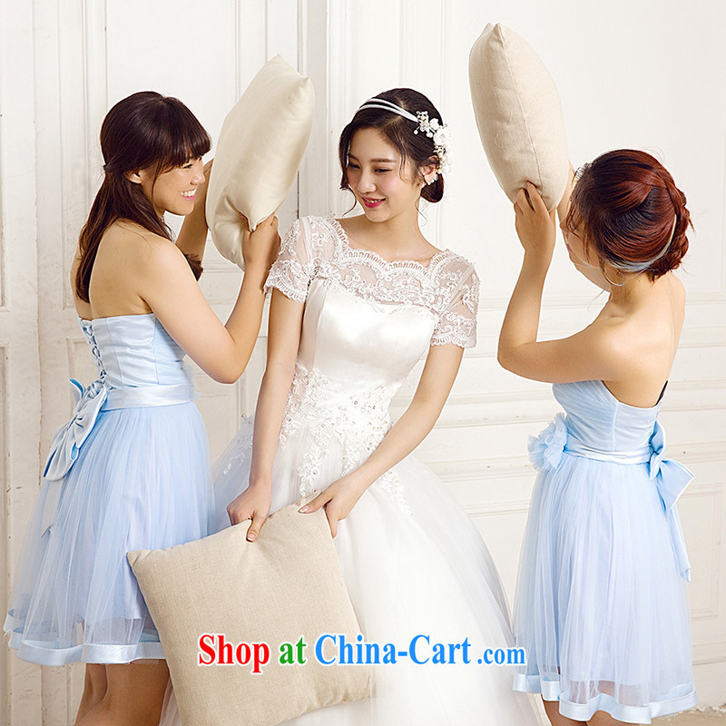 m The Mugunghwa Korean wedding dresses 2015 summer Korean long-tail package shoulder Korean wedding Summer Language empty back ivory L, mystery card (MEKAMIKA), online shopping