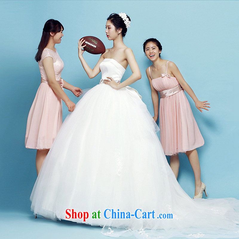 M card Loh, wedding 2015 summer with minimalist wedding canopy skirts erase chest Korean marriages wedding dresses ivory L, mystery card (MEKAMIKA), shopping on the Internet
