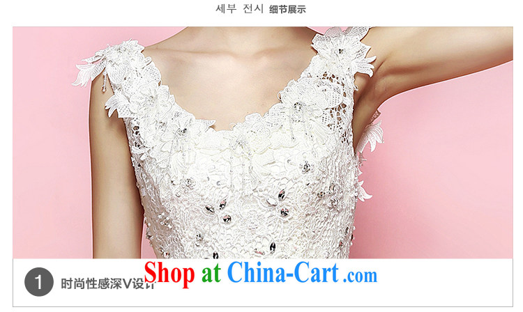 m The Bauhinia wedding 2015 new summer long-tail Deep V for Korean Beauty graphics thin marriage wedding dresses with L, pictures, price, brand platters! Elections are good character, the national distribution, so why buy now enjoy more preferential! Health