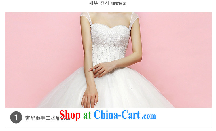 Shoulder strap removable M card tea MGM wedding 2015 new summer with shoulders Wedding Video thin shaggy dress Korean ivory L pictures, price, brand platters! Elections are good character, the national distribution, so why buy now enjoy more preferential! Health