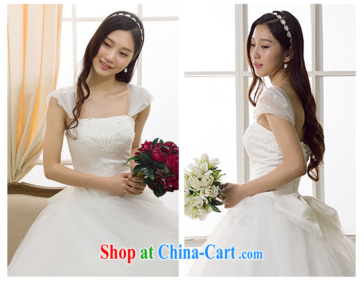 M card puzzle card summer 2015 new wedding dresses, long-tail erase chest straps bridal wedding dresses ivory L pictures, price, brand platters! Elections are good character, the national distribution, so why buy now enjoy more preferential! Health