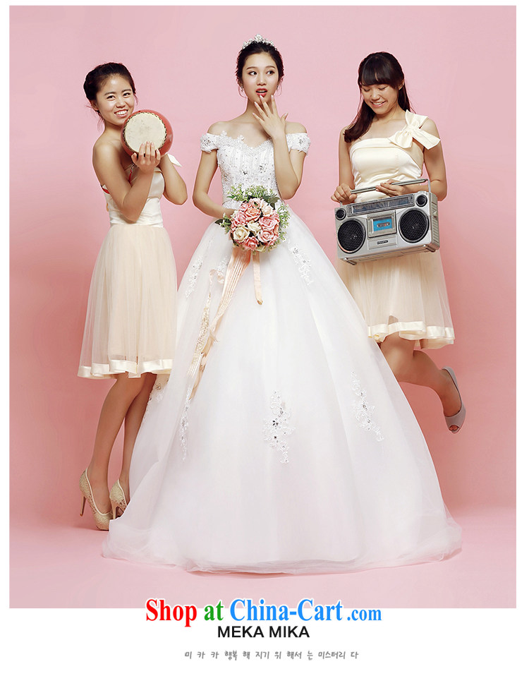 m The Stars wedding 2015 new summer long-tail field shoulder summer Korean version only the bowtie bridal wedding with L, pictures, price, brand platters! Elections are good character, the national distribution, so why buy now enjoy more preferential! Health