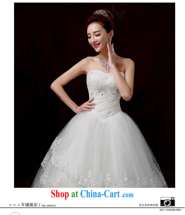 Pure bamboo love yarn 2015 bride's high quality custom bride's bare chest straps spring wedding dresses luxurious wedding photography show wedding white tailored final pictures, price, brand platters! Elections are good character, the national distribution, so why buy now enjoy more preferential! Health