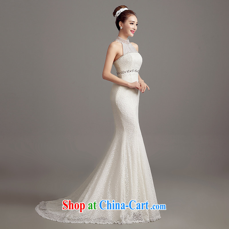 Time Syria, Japan, and South Korea bridal wedding dress 2015 new dress summer Korean fashion, for small tail lace crowsfoot Wedding Video thin white XL, time, and shopping on the Internet