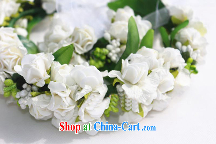 Time his Korean bridal headdress garlands bridesmaid wedding jewelry hair accessories flower white wrist garlands and ornaments photo building a fixture white pictures, price, brand platters! Elections are good character, the national distribution, so why buy now enjoy more preferential! Health