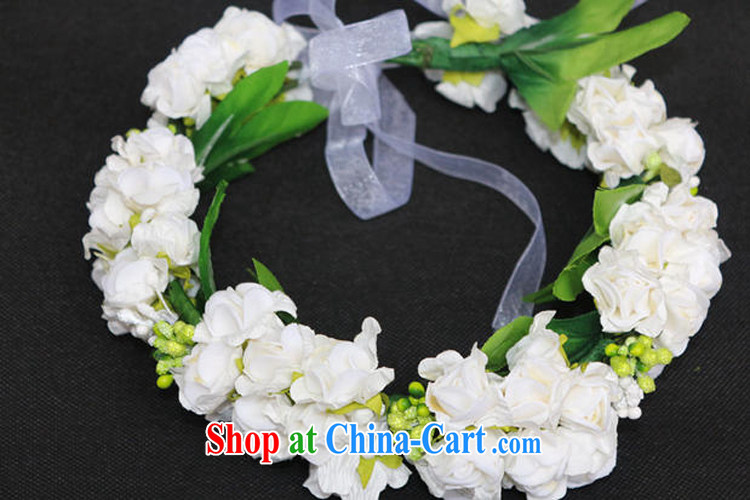 Time his Korean bridal headdress garlands bridesmaid wedding jewelry hair accessories flower white wrist garlands and ornaments photo building a fixture white pictures, price, brand platters! Elections are good character, the national distribution, so why buy now enjoy more preferential! Health