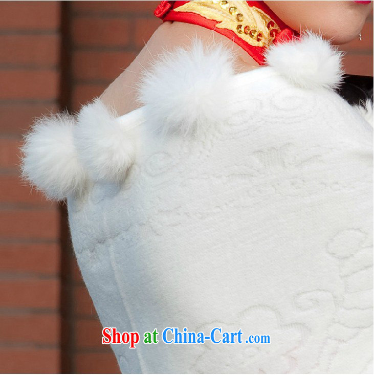 Diane M Ki winter new marriages wedding wedding dresses bridal jacket super deluxe thin white hair shawl white pictures, price, brand platters! Elections are good character, the national distribution, so why buy now enjoy more preferential! Health