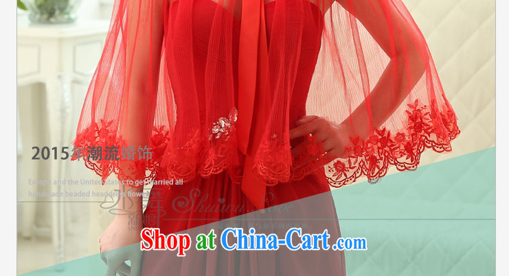 Water dance bridal red lace lace summer gauze shawl stuff dress uniform toast shawl jacket P 0028 pictures, price, brand platters! Elections are good character, the national distribution, so why buy now enjoy more preferential! Health
