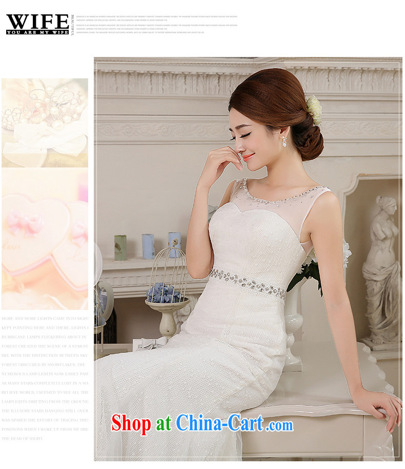 his time in summer 2015, Japan and the Republic of Korea wedding dress shoulders crowsfoot small tail wedding dresses new bride sexy Mary Magdalene marriage chest beauty graphics thin wedding female white XL pictures, price, brand platters! Elections are good character, the national distribution, so why buy now enjoy more preferential! Health